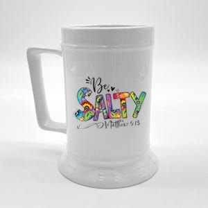 Salty Classy Christian Matthew 5 13 Be Salt Of The Earth Beer Stein