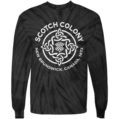 Scotch Colony Celtic Knot Tie-Dye Long Sleeve Shirt