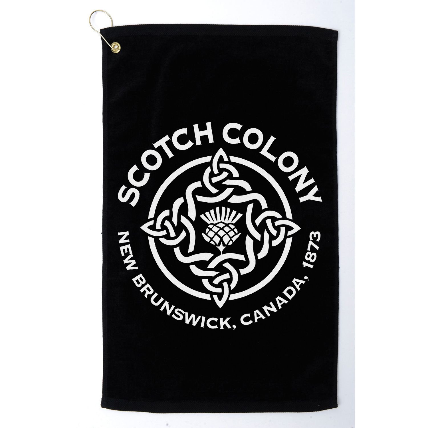 Scotch Colony Celtic Knot Golf Towel
