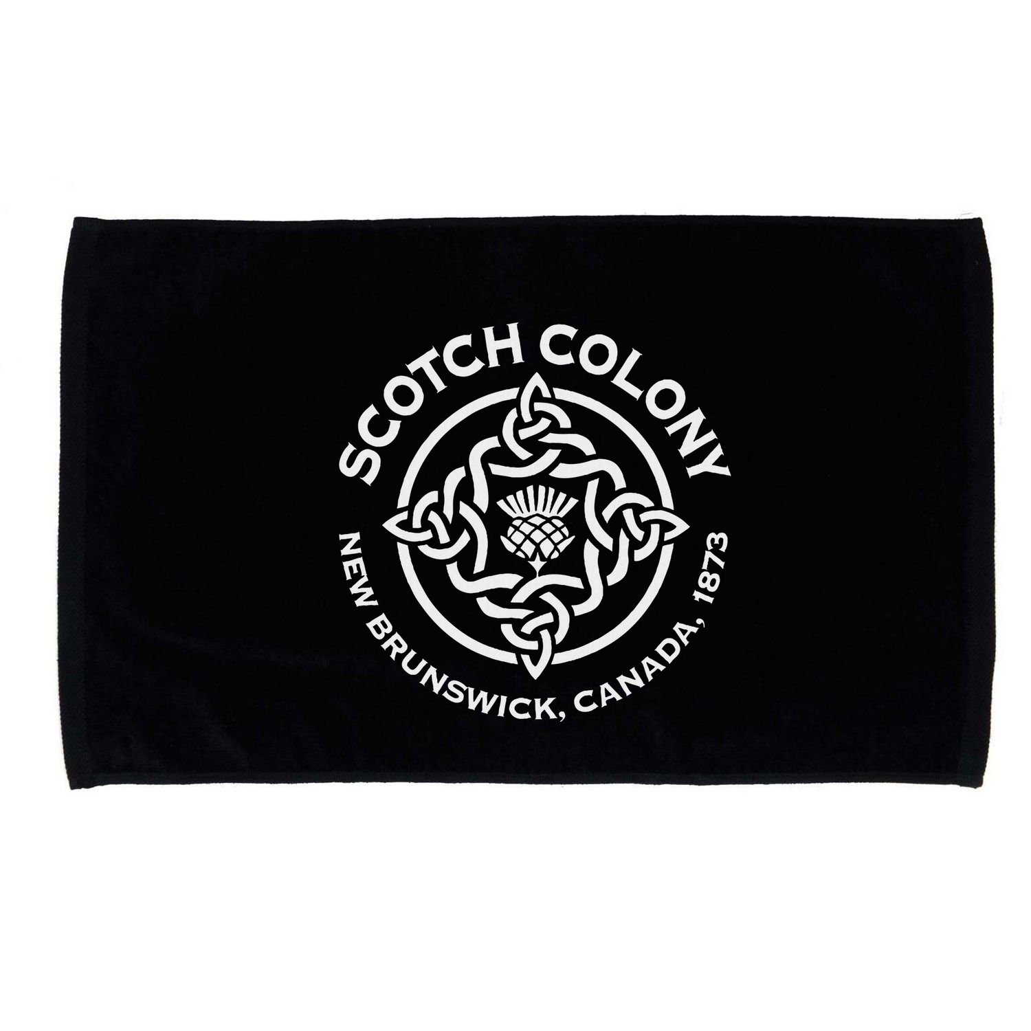 Scotch Colony Celtic Knot Microfiber Hand Towel