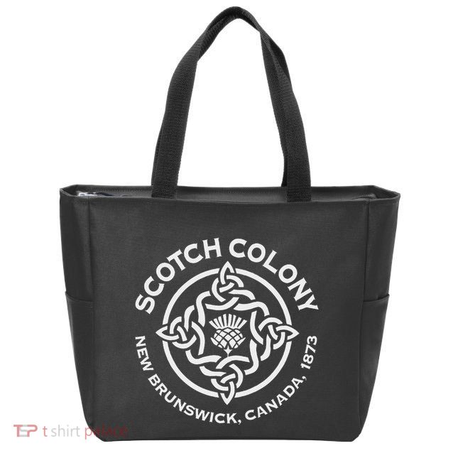 Scotch Colony Celtic Knot Zip Tote Bag