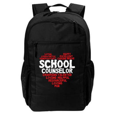 School Counselor Counsling Guidance Counselor Daily Commute Backpack