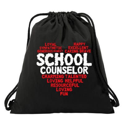 School Counselor Counsling Guidance Counselor Drawstring Bag