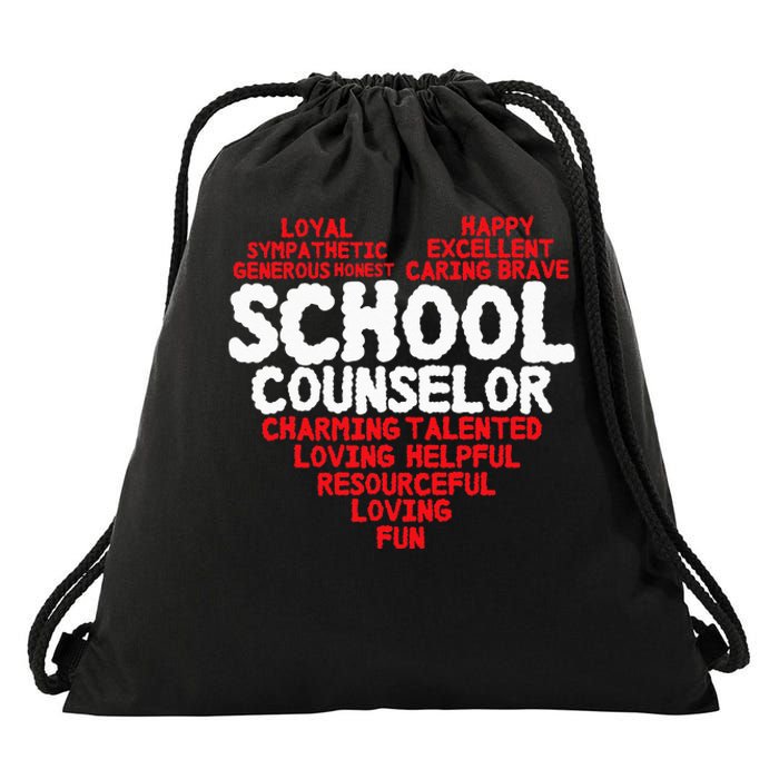 School Counselor Counsling Guidance Counselor Drawstring Bag