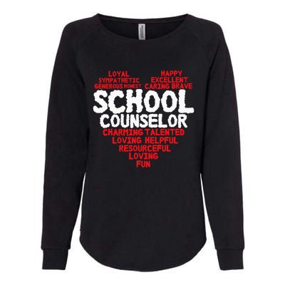 School Counselor Counsling Guidance Counselor Womens California Wash Sweatshirt