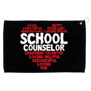 School Counselor Counsling Guidance Counselor Grommeted Golf Towel