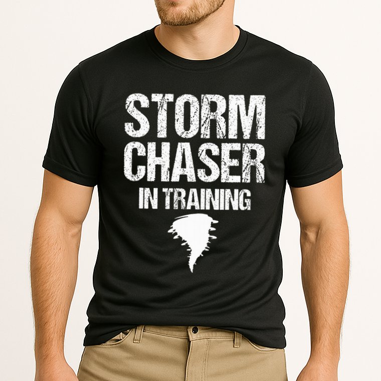 Storm Chaser Chasing Weather Hurricane Tornado Twister Gift Cooling Performance Crew T-Shirt