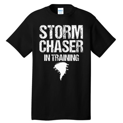 Storm Chaser Chasing Weather Hurricane Tornado Twister Gift Tall T-Shirt