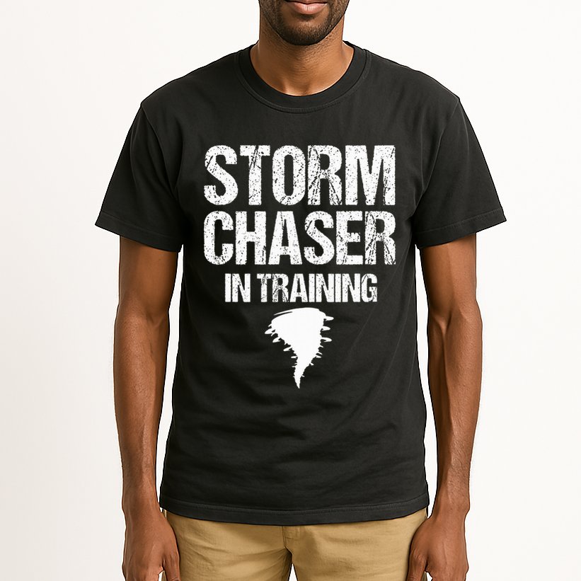 Storm Chaser Chasing Weather Hurricane Tornado Twister Gift Tall T-Shirt