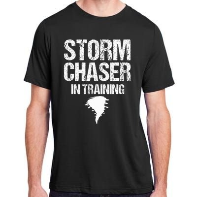 Storm Chaser Chasing Weather Hurricane Tornado Twister Gift Adult ChromaSoft Performance T-Shirt