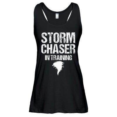 Storm Chaser Chasing Weather Hurricane Tornado Twister Gift Ladies Essential Flowy Tank