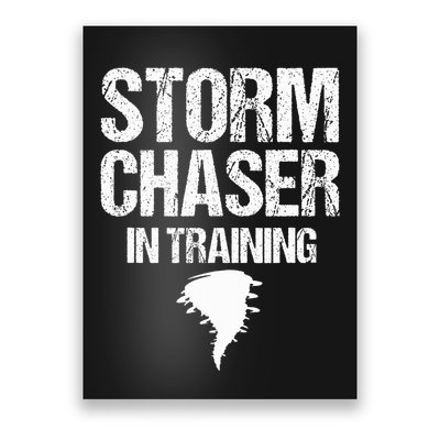 Storm Chaser Chasing Weather Hurricane Tornado Twister Gift Poster