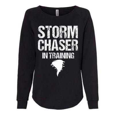 Storm Chaser Chasing Weather Hurricane Tornado Twister Gift Womens California Wash Sweatshirt