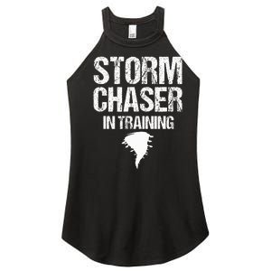 Storm Chaser Chasing Weather Hurricane Tornado Twister Gift Women's Perfect Tri Rocker Tank