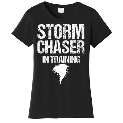 Storm Chaser Chasing Weather Hurricane Tornado Twister Gift Women's T-Shirt