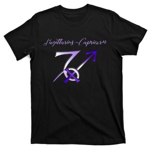 Sagittarius Capricorn Cusp Zodiac Horoscope T-Shirt