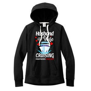 Summer Cruising Cruise Vacation Husband Wife Couple Women's Fleece Hoodie