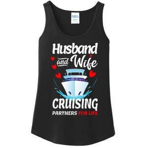 Summer Cruising Cruise Vacation Husband Wife Couple Ladies Essential Tank