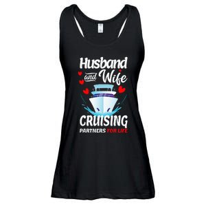 Summer Cruising Cruise Vacation Husband Wife Couple Ladies Essential Flowy Tank