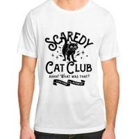 Scaredy Cat Club Ah What Was That Lifetime Member Black Cat Adult ChromaSoft Performance T-Shirt