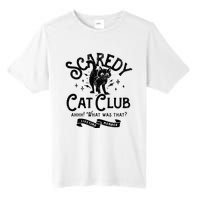 Scaredy Cat Club Ah What Was That Lifetime Member Black Cat Tall Fusion ChromaSoft Performance T-Shirt