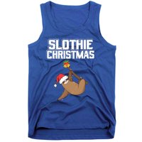 Slothie Christmas Cute Sloth Lover Merry Slothmas Xmas Meaningful Gift Tank Top