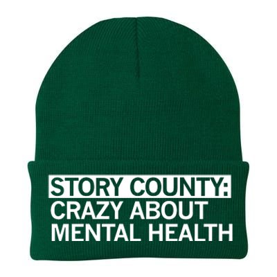 Story County Crazy About Mental Health Knit Cap Winter Beanie