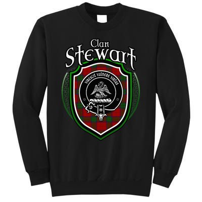 Stewart Clan Crest Scottish Clan Stewart Family Badge Sweatshirt