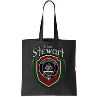 Stewart Clan Crest Scottish Clan Stewart Family Badge Tote Bag