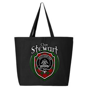 Stewart Clan Crest Scottish Clan Stewart Family Badge 25L Jumbo Tote