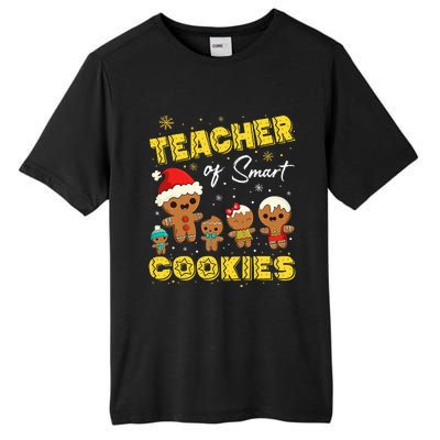 Smart Cookies Christmas Teacher Gift Tall Fusion ChromaSoft Performance T-Shirt