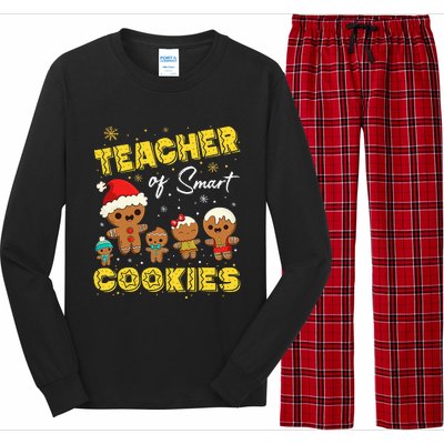 Smart Cookies Christmas Teacher Gift Long Sleeve Pajama Set