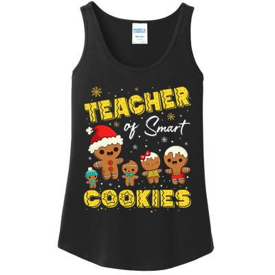 Smart Cookies Christmas Teacher Gift Ladies Essential Tank