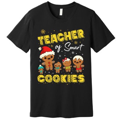 Smart Cookies Christmas Teacher Gift Premium T-Shirt