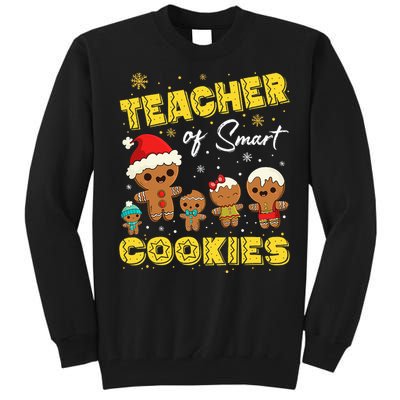 Smart Cookies Christmas Teacher Gift Tall Sweatshirt