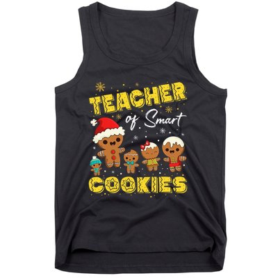 Smart Cookies Christmas Teacher Gift Tank Top