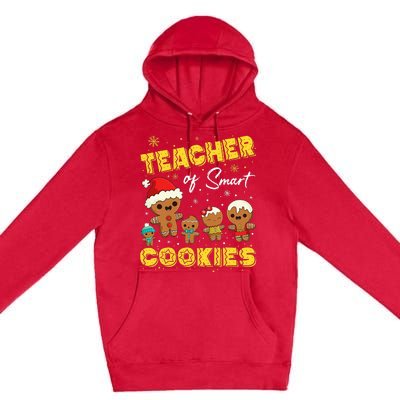 Smart Cookies Christmas Teacher Gift Premium Pullover Hoodie