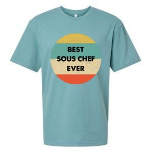 Sous Chef Cute Gift Best Sous Chef Ever Great Gift Sueded Cloud Jersey T-Shirt