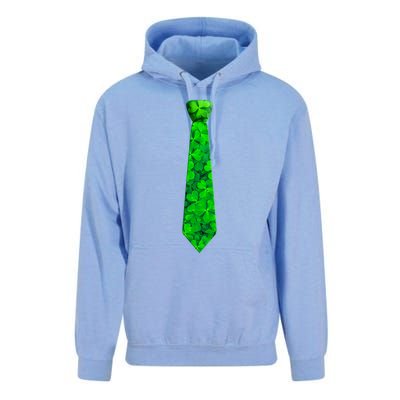 Shamrocks Clover Camo Leaves Necktie St Patrick's Lucky Dad Cool Gift Unisex Surf Hoodie