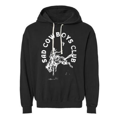 Sad Cowboy Club Garment-Dyed Fleece Hoodie
