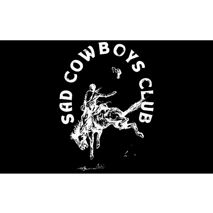 Sad Cowboy Club Bumper Sticker