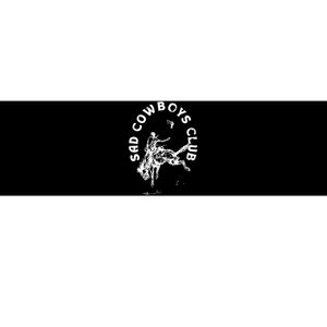 Sad Cowboy Club Bumper Sticker