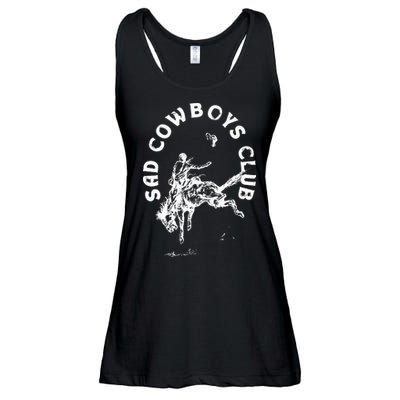 Sad Cowboy Club Ladies Essential Flowy Tank