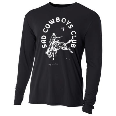 Sad Cowboy Club Cooling Performance Long Sleeve Crew