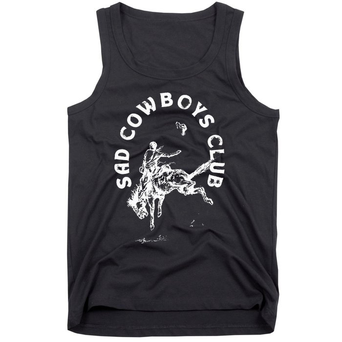 Sad Cowboy Club Tank Top