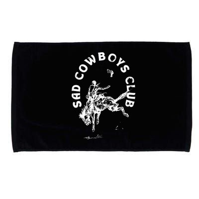 Sad Cowboy Club Microfiber Hand Towel