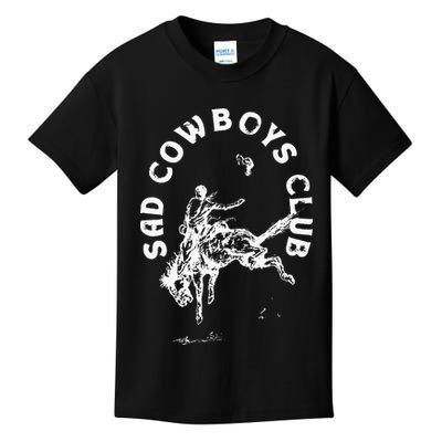 Sad Cowboy Club Kids T-Shirt