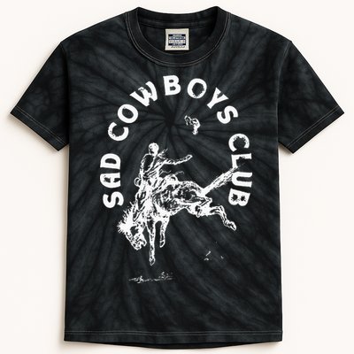 Sad Cowboy Club Kids Tie-Dye T-Shirt
