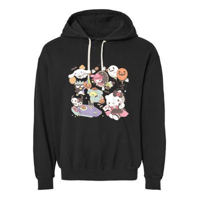 Sanrio Characters Costume Party Halloween Garment-Dyed Fleece Hoodie