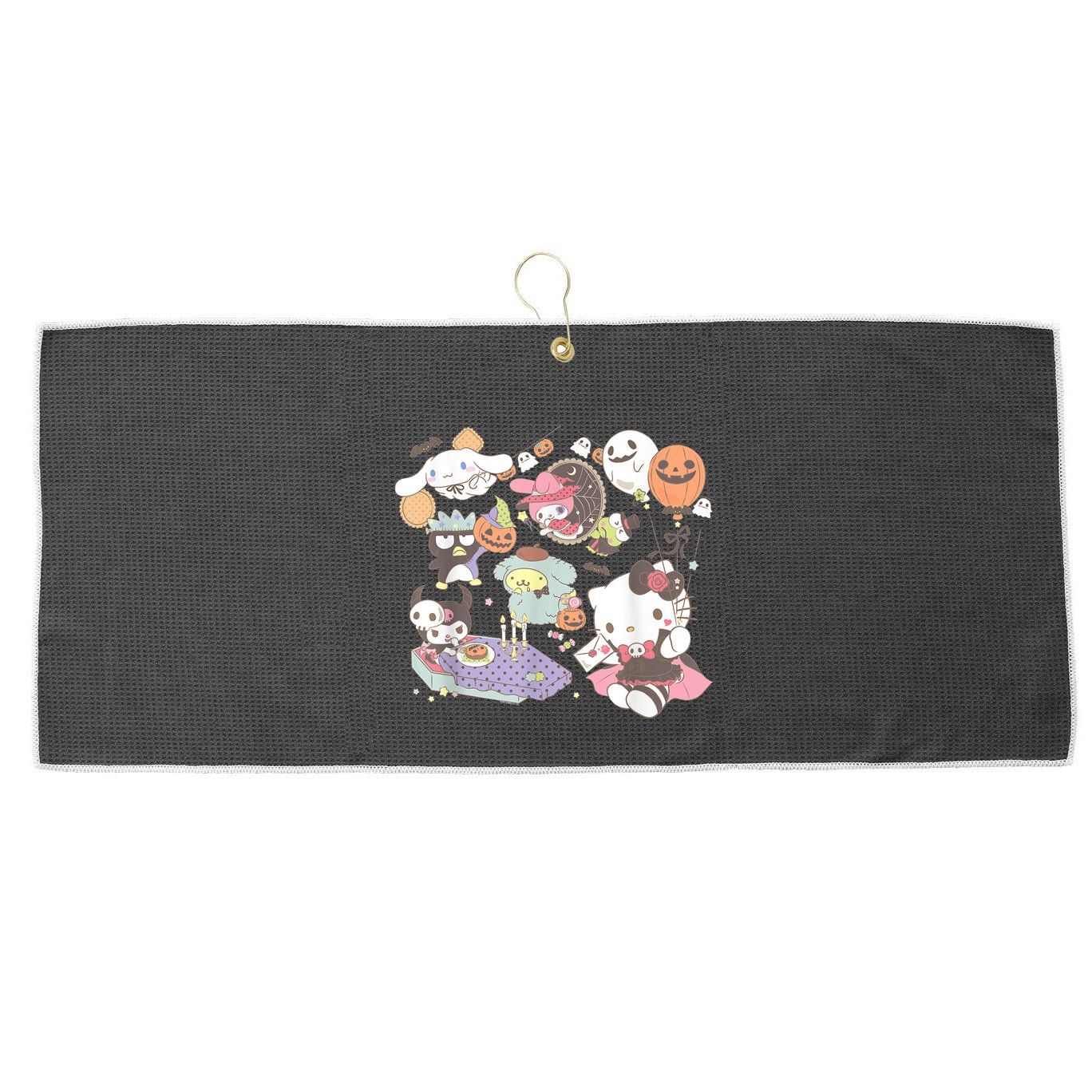 Sanrio Characters Costume Party Halloween Large Microfiber Waffle Golf Towel